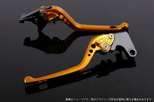 【5日前後で発送】 バイク用品 ハンドルエスエスケイ スピードラ アジャストレバー 3D ロング ゴールド/ゴールド NINJA400R 11-13 NINJA400 14-17KA0404674-GD 4589995464555取寄品