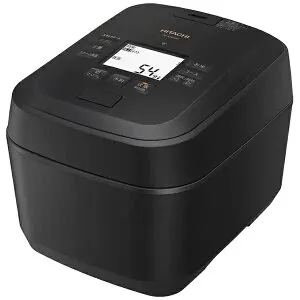 日立 RZ-W100JM-K ふっくら御膳 圧力&スチームIH炊飯ジャー（5.5合炊き）RZW100JMK
