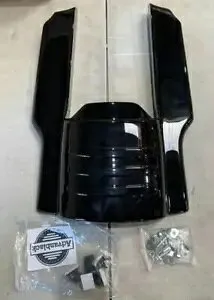 OS&D Advanblack VIVID BLACK 7インチ リアフェンダーエクステンション ツーリング '96-'08用 OS&D Advanblack VIVID BLACK 7 REAR FENDER EXTENSION FOR TOURING '96-'08 【並行輸入品】