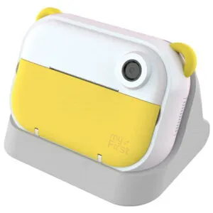 Oaxis オアキシス FC2402SA-YW01 myFirst Camera Insta Wi(イエロー) 1200万画素 感熱紙ラベルプリンター機能付 動画撮影 microSD16GB付 FC2402SAYW01