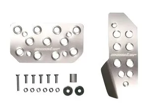 Monster Sport モンスタースポーツ スポーツドライビングペダルカバー クリヤアルマイト エブリイバン DA17V 15.02～(1～6型) R06Aターボ/NA 2WD/4WD 4AT/5AGS