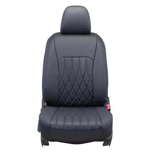 クラッツィオ(Clazzio) シートカバー 全席セット RAV4PHV AXAP54 R2(2020)/6～R7(2025)/12 ストリームステッチ ブラック×ブルーステッチ ET-0158 【25ETB0158KE】