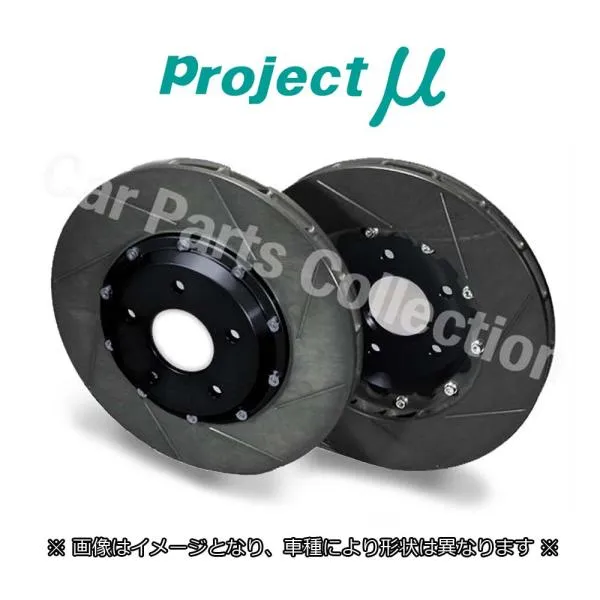 フェアレディZ RZ34 (22/04～) プロジェクトミュー ブレーキローター フロント1セット SCR-PRO Black GPRN018BK ※要詳細確認