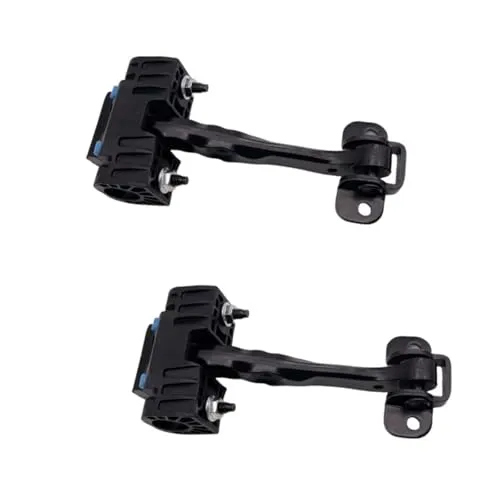 引き戸ローラー Compatible With FIAT For Ducato 2006-2011+ 1/2x フロントドアヒンジリミッターストップチェックストラップ 9181N9 1358220080 1394172080(2pcs)