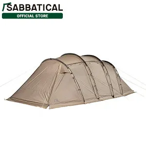 サバティカル SABBATICAL アルニカ 2ルームテント トンネル型テント サイズW620cm×D320cm×H210cm 遮光PU加工 耐水圧3,000mm 2人～4人 | A＆F エイアンドエフ