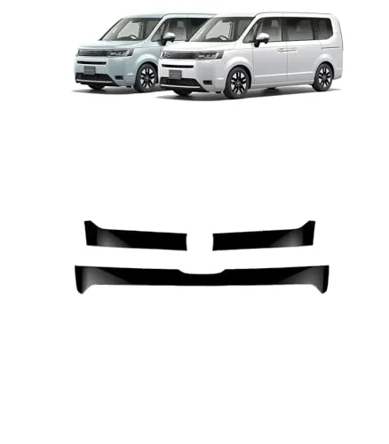 【Super Car Shop】新型ステップワゴン ステップワゴンRP系 e:HEV PREMIUM LINE ドレスアップ オシャレ 外装 グリルカバー フロント グリルガーニッシュ フロントバンパー センターグリルカバー ガーニッシュ カーアクセサリ