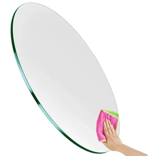 丸いテーブルトップ 直径28cm-120cm 透明 強化ガラス 天板 円形板硝子 DIY自作用 耐熱板 コーヒー用 厚み9mm (色 : 直径, サイズ : 85cm/850mm)