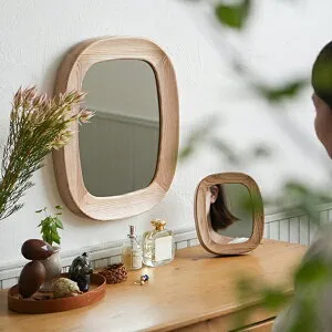 MOI ウォールミラー MOI wall mirror 丸型 ラウンドミラー アクシス AXCIS ホームステッド 鏡 ミラー 壁掛け ウォールミラー シンプル モダン ミラー 鏡 かがみ カガミ 鏡 HS3548