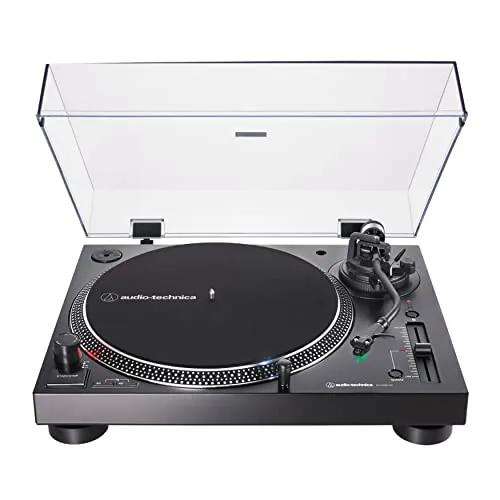 Audio-Technica AT-LP120XBT-USB-BK Wireless Direct-Drive Turntable, Black
