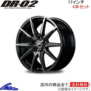 シビックセダン ハッチバック FC系 FK系 アルミホイール MID シュナイダー DR-02【17×7J 5-114 INSET50】マルカサービス SCHNEIDER DR02 17インチ 5穴 114.3 +50 インセット50 CIVIC SEDAN HATCHBACK 車用ホイール 1本