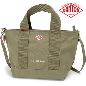 DANTON ダントン コーデュラキャンバス2WAYトートバッグ ル・マレ [LE-MARAIS SS26] CORDURA CANVAS 2WAY TOTE BAG メンズ・レディース ユニセックス 鞄 肩掛け ショルダーバッグ ベージュ LT.GREIGE（WHITE） 正