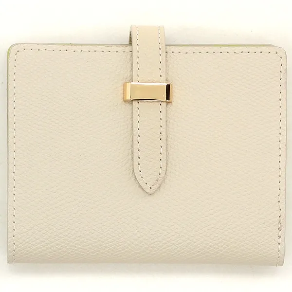 [マルイ]財布【シボ型押し】差込二つ折り財布/アンメートルキャレ（1metercarre） アイボリー