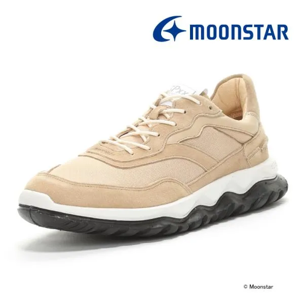 ムーンスター スニーカー メンズ レディース SPxx 日本製 本革 革靴 国産 レザーコンフォートシューズ 履きやすい 靴 父の日 母の日 moonstar SX 78C01 ベージュ