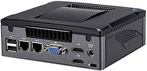 Partaker K5 Mini PC, Micro Computer, Desktop Computer with Core I3 5005U, 4G DDR3 128G SSD, Support Triple Display(2x HDMI+VGA)/