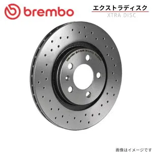 ブレーキディスク ゴルフ5 1KAXW/1KBLX フォルクスワーゲン ブレンボ エクストラディスク リア左右セット brembo 08.9502.1X