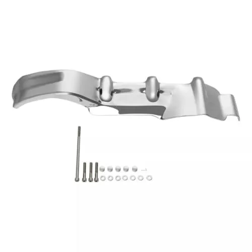 オートバイインナープライマリーカバートリムツーリングロードエレクトラ 2009 2010 2011 2012 2013 2014 2015 2016 と互換性あり(Chrome)