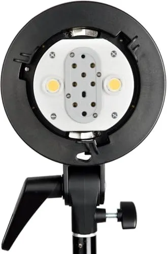 Godox AD-B2 デュアルパワー Bowens マウント ダブルランプヘッドブラケット Godox AD200 、AD200 Pro またはAD200Pro IIポケットフラッシュに対応 2 つのストロボライトを一緒に取り付けて400W の出力