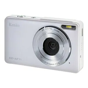 【5個セット】 ケンコー・トキナー KC-AF11WH ケンコー デジタルカメラ (軽量コンパクト/500万画素/ホワイト)