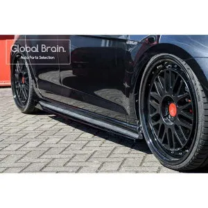 フォルクスワーゲン ゴルフ7 GTI 前期 - サイド スカート ディフューザー + ウイングレット / スプリッター ディフューザー エアロ パーツ ingo noak