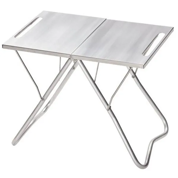 スノーピーク TAKIBI Myテーブル (LV-039) ／ サイドテーブル キャンプ 焚き火 ステンレス ダッチオーブン可 折りたたみ