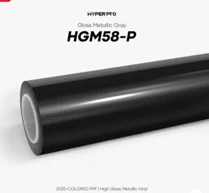 KKVINYL HyperPRO カラーPPF Glossy Metallic Gray HGM58-P(1.52mx15m)
