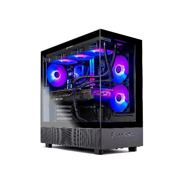 Skytech Gaming Azure 3 Desktop PC, Ryzen 7 9700X 3.8 GHz (5.5GHz Turbo), NVIDIA RTX 5060 Ti 16GB, 2TB Gen4 NVMe SSD, 32GB DDR5 RAM 5200 RGB, _並行輸入