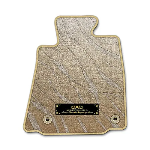 DAD ギャルソン D.A.D エグゼクティブ フロアマット HONDA (ホンダ) CIVIC 3DOOR HATCHBACK シビック 3ドアハッチバック 型式：EG3/4/6 1台分 GARSON プレステージデザインベージュ/オーバーロック(ふちど