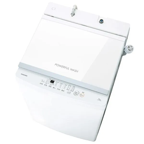 東芝 AW10GM3(W) 全自動洗濯機 ピュアホワイト AW-10GM3-W 洗濯10.0kg 簡易乾燥(送風機能) 上開き