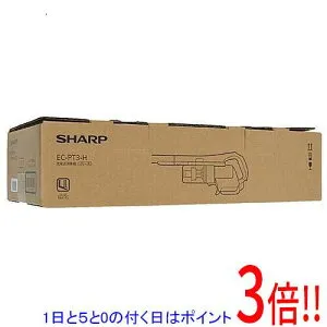 【延長保証対応!!】【1日と5.0のつく日、18日はポイント3倍！】SHARP コードレススティック掃除機 マイルームスティック EC-PT3-H アッシュグレー