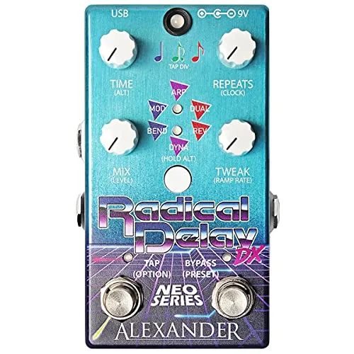 Alexander Pedals アレクサンダーペダルズ ギターエフェクター ディレイ Radical Delay DX