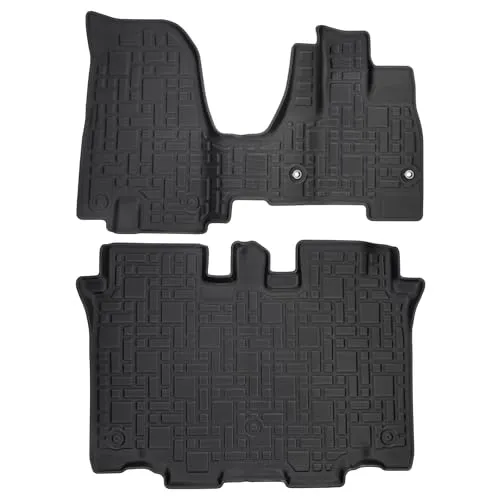 Donbalauto フロアマット ホンダ 新型 N-BOX N-BOXカスタム 専用 ラバーマット 3D 防水マット カーマット NBOX JF5 JF6 2023年10月～ 対応 フロアマット セカンドマット TPE材質 滑り止め 耐汚れ 耐摩擦 キズ