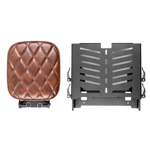 【新モデル】Nextstage タンデムシート スライドキャリア セット CT125ハンターカブ クロスカブ スーパーカブ 折りたたみ式シート 背もたれ/タンデム 2WAY仕様 二人乗り対応 リアボックス対応 荷台 リアキャリア バイク カスタムパーツ (