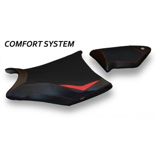 Tappezzeria Italia タッペッツェリア イタリア 純正シート用カバー ESSEN 2 張替え：なし / カラー：レッド S1000RR BMW シートカバー シート関連 外装