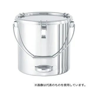 MONOVATE(旧:日東金属工業) CTBD-24 吊り下げ式下部取っ手付ステンレス密閉容器 (クリップ式) 10L