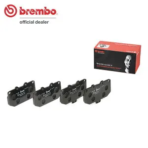 brembo ブレンボ ブラックブレーキパッド フロント用 インプレッサスポーツワゴン GGB H12.8～H14.10 STi A/B型 送料:全国一律無料