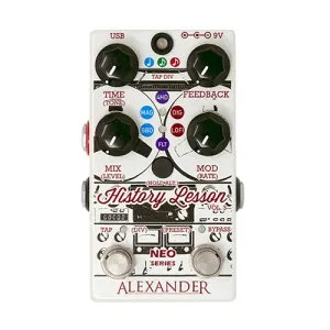 Alexander Pedals アレクサンダーペダルズ ギターエフェクター エコー&ディレイ History Lesson Volume 3