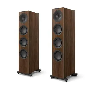 Q11 Meta KEF JAPAN | ケーイーエフ ジャパンフラッグシップ・フロアスタンド型モデル 洗練されたディテール、パワフルな低音、妥協のない奥行で音楽や映画を再生サテンブラック / サテンホワ