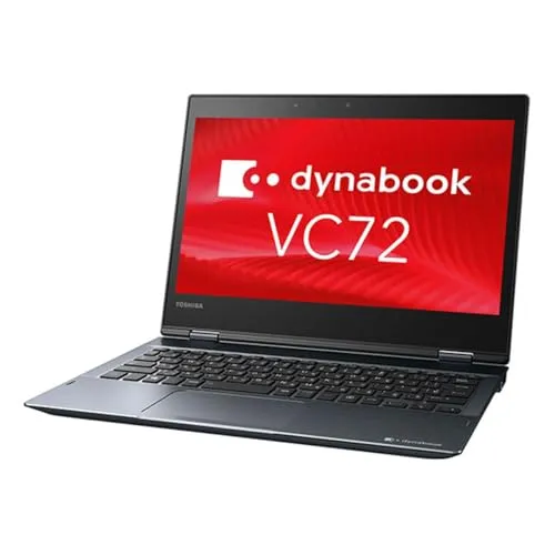 【整備済み品】東芝 軽量 ノートパソコン dynabook VC72 12.5型FHD(1920×1080)タッチパネル 第8世代Core i3-8130U/メモリ8GB/SSD 128GB/TypeC/WIFI/Bluetooth/TypeC/Win 1