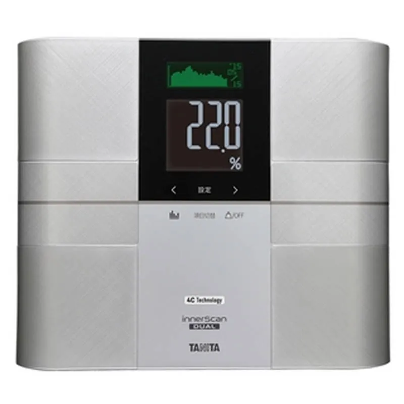 体組成計 体重計 タニタ デュアルタイプ体組成計 インナースキャンデュアル RD-505 シルバー