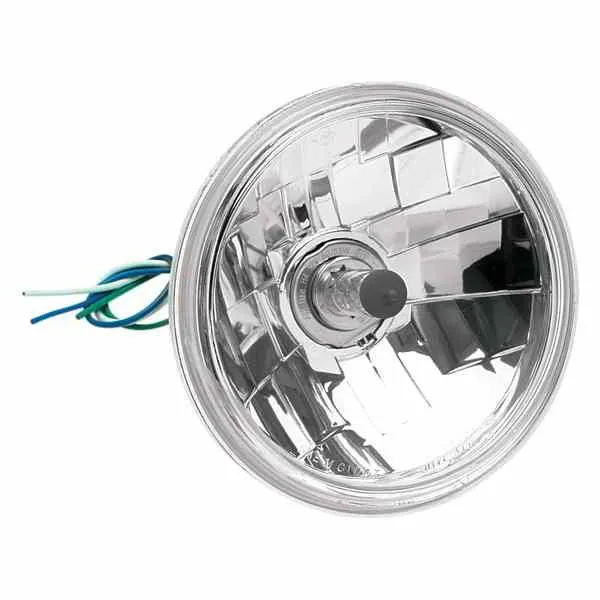 【互換品】 ドラッグスペシャリティーズ 5-3/4インチ ダイヤモンドヘッドライト 09010577 DRAG SPECIALTIES 5 3/4"DIAMOND HEADLIGHT #DRAG