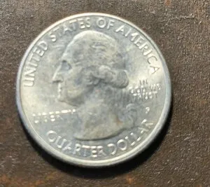 アメリカ 25セント エリス島 2017-P-XF