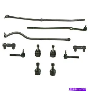 サスペンション ダッジRAM用の11 PCキット1500 4WDモデルボールジョイントタイロッドリンケージサスペンション 11 Pc Kit for DODGE RAM 1500 4WD Models Ball Joints Tie Rod Linkages Suspension【並行輸入品】