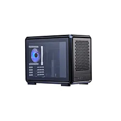 クーラーマスター PCケース [Micro ATX /Mini-ITX] MasterFrame 400 Mesh ブラック MF400M-KHNN-S00