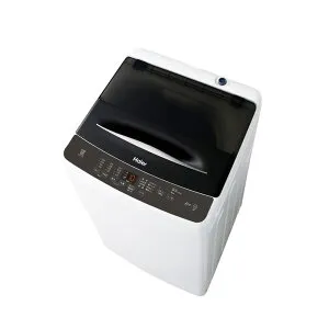 【配送のみ/設置取付無し】ハイアール 全自動洗濯機 6.0kg JW-U61C-K ブラック 洗濯 洗濯機 全自動 シンプル