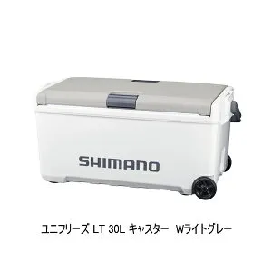 （26年3月新商品） シマノ ユニフリーズ LT キャスター ND-730Z Wライトグレー 30L （大型1・代引と離島不可）