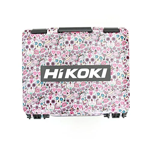 HIKOKI（ハイコーキ）インパクトドライバ用収納ケース／WH36DC・WH36DA・WH14DDL2・WH18DDL2 収納可能 カスタムBOX (P006（スカル柄）)