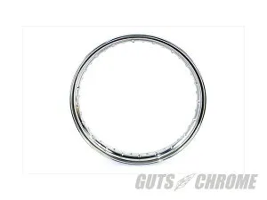 【取寄】(2-3週間）52-0964 レプリカ 18” リム, クローム Excelsior 1928-1931 HendersonWL 1930-1936G 1932-1937