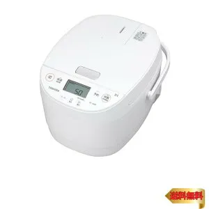 TOSHIBA(東芝) 炊飯器 5.5合 RC-10HR(W) ホワイト IH rice cooker 保温白米24時間 おかゆ 炊込み 玄米