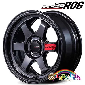 【期間限定★エントリーでポイント5倍】ホイール 16インチ 16×7.0J +35 PCD100 4穴 MID MID RACING R06 (1670 +35 100-4H)