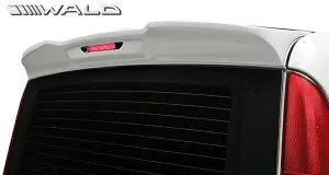 【M's】W639 ベンツ Vクラス ビアノ 前期 (2003y-2011y) WALD BLACK BISON ルーフスポイラー ( LEDランプ 付属 ) FRP 未塗装 ヴァルド バルド エアロ パーツ 部品 外装 社外 正規 本物 改造 カスタム ドレスア
